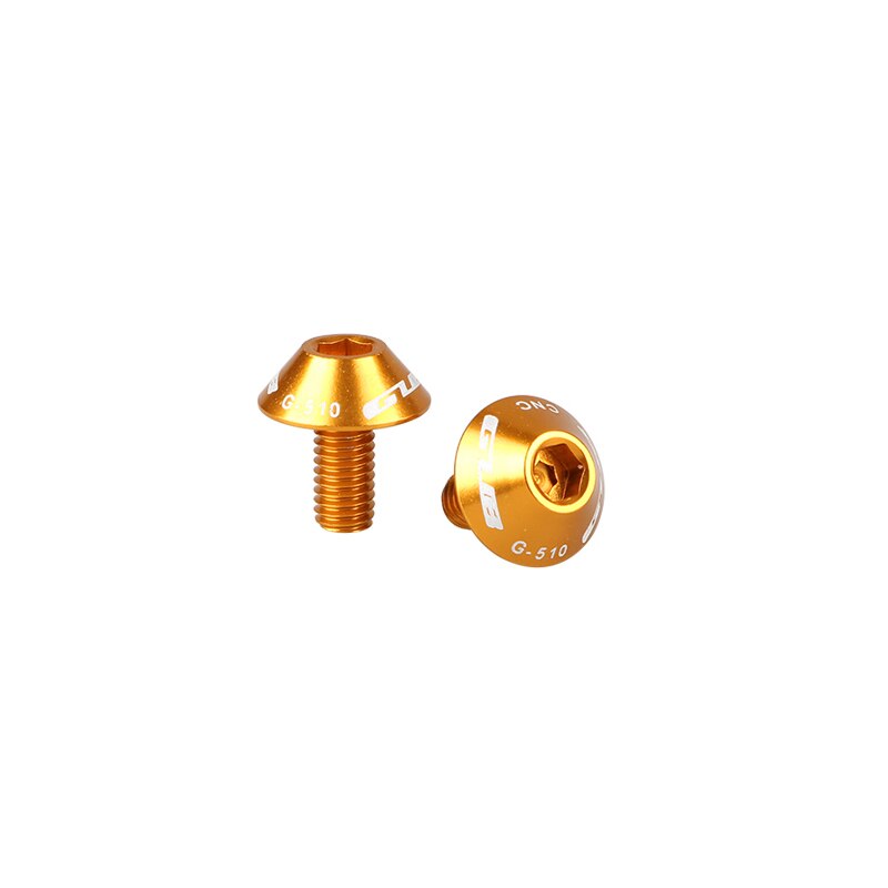 Bicycle Screws, G-510 2pcs M5 * 12mm Bicycle Bottle Cage
