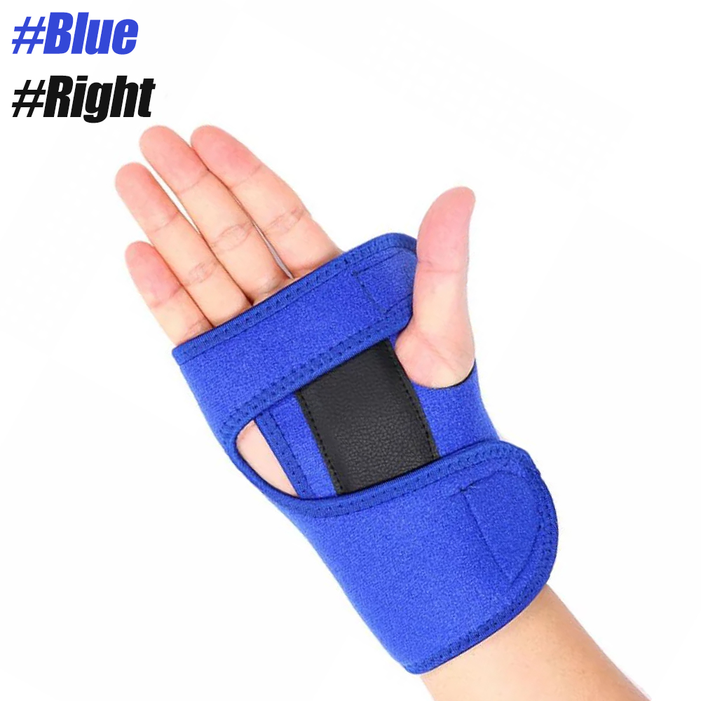 Carpaal tunnelpolsbrace met metalen spalk voor dames en heren, verstelbare polssteunstabilisator voor handtendinitis, artritis: Bordeaux