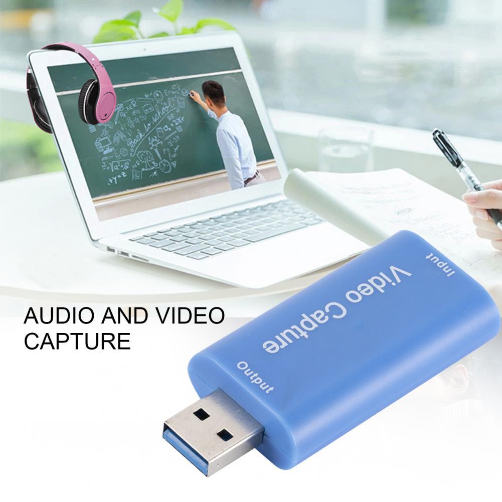 Video Capture Card Compacte High-Definition Abs Usb 2.0 Capture Hdmi-Compatibel Video Grabber Voor Thuis