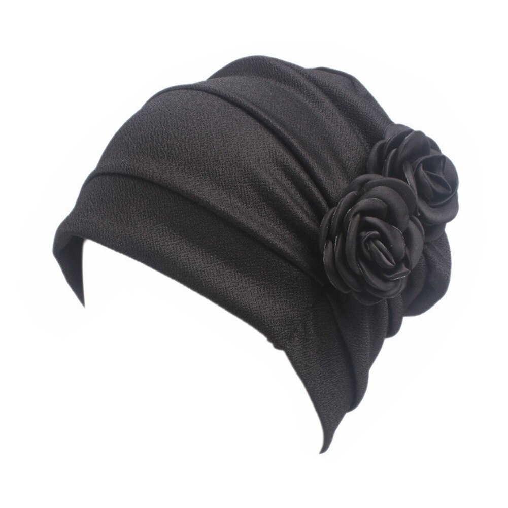 Kvinder hårtab western stil flæse kræft hat behageligt tilbehør afslappet blomstermønster blød hue kemoterapi kasket solid