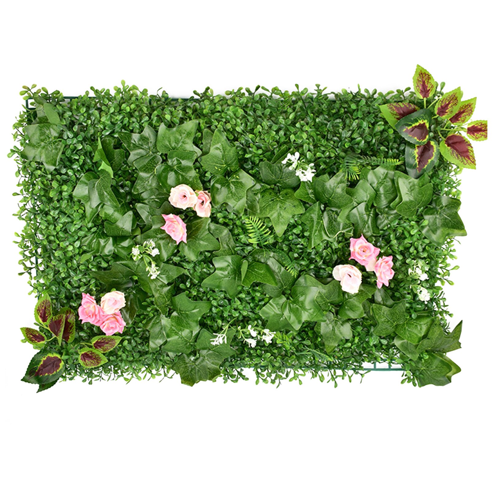 40*60Cm Kunstmatige Groene Plant Achtergrond Muur Kunstmatige Hek Privacy Hek Rotan Blad Decoratie Mode Outdoor Tuin Deco