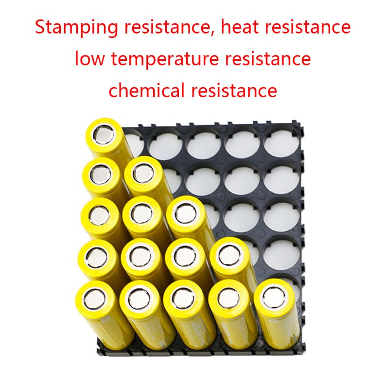 20PCS 18650 Lithium Cell Cylindrical Battery Case Holder Batteries Pack Bracket