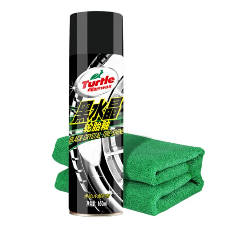 Cera de neumáticos de cristal negro para traje, abrillantador protector de neumáticos, agente de limpieza automotriz, tc-153 de cubo de rueda