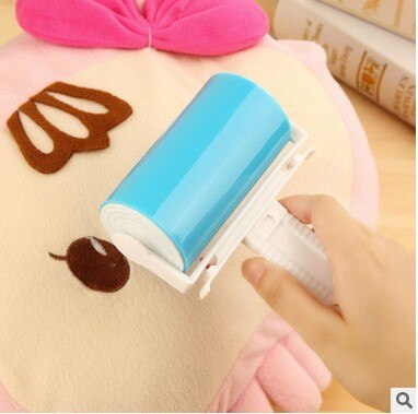 Laundry Dust Removal Drum Dust Collector-Washable Electrostatic Dust Brush Dust Collector Blanket Dust Collector Washable Porta