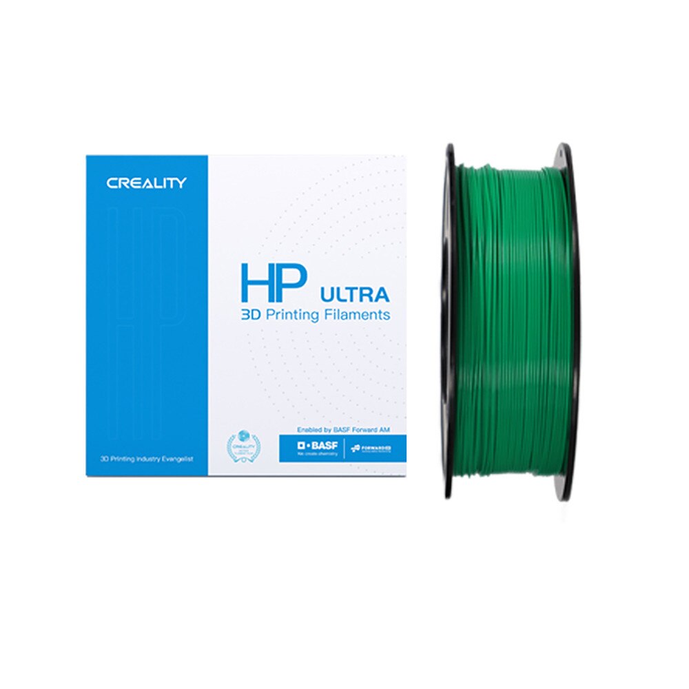 CREALITY Official 3D Printer Filament HP ULTRA PLA Filament 1.75mm 1KG Neat Winding Thiness While Toughness All FDM 3D Printers: Green