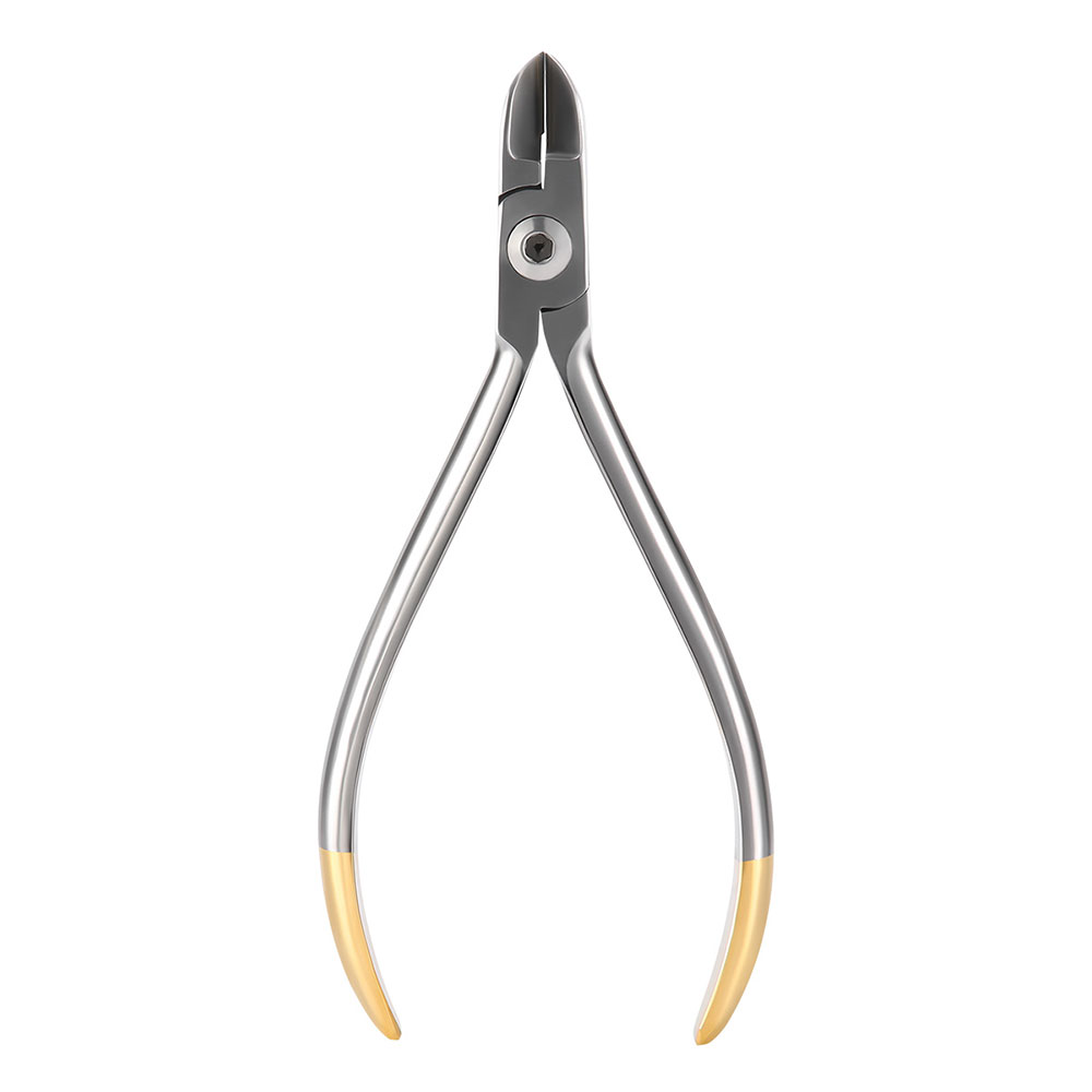 Azdent Zahn Zange Kieferorthopädische Draht distal Ende Cutter Zangen Halterung befestigen Entferner Zange Edelstahl Zahnmedizin Instrument