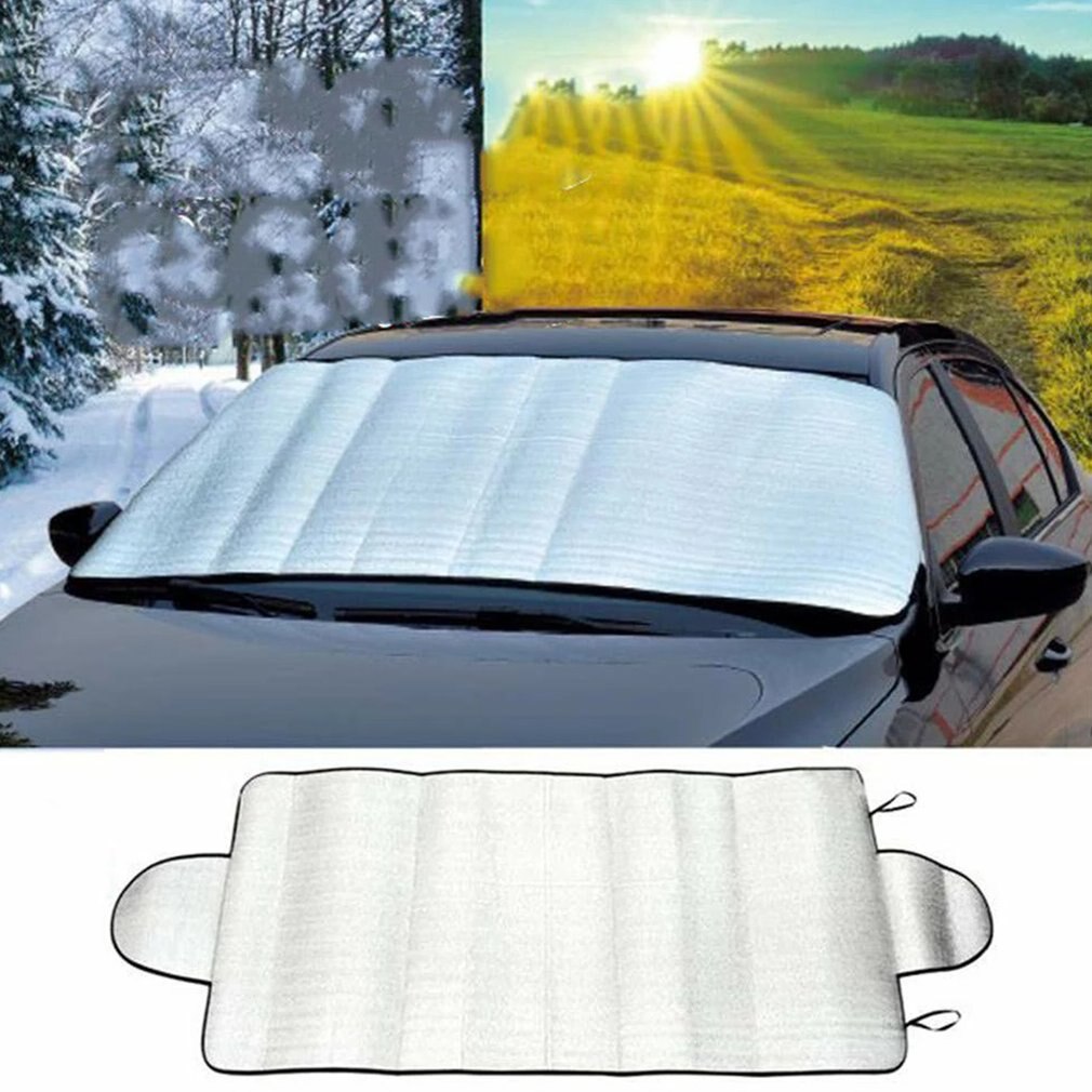 Auto Voorruit Zonnescherm Auto Voorruit Cover Universal Zon Bescherming Voorruit Cover Uv-bescherming Cover