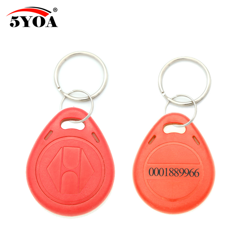 10 pezzi di garanzia della qualità em ID carta Sola lettura 4100 4102 carta d'identità di reazione 125KHZ RFID carta adatta per il controllo degli accessi presenza di tempo: Rosso