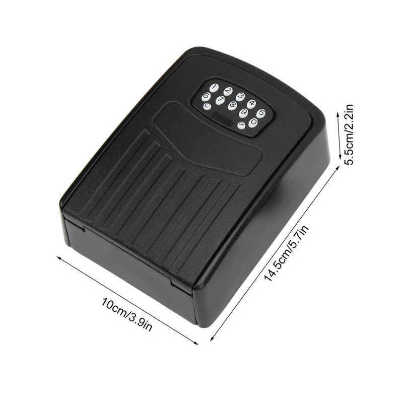 Smart Key Lock Box Storage Bluetooth Lock Box Dynamic Password for Outdoor