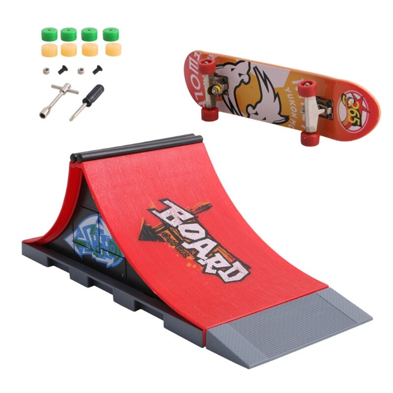 Skate park rampe deler for fingerbrett fingerbrett ultimate parker: En