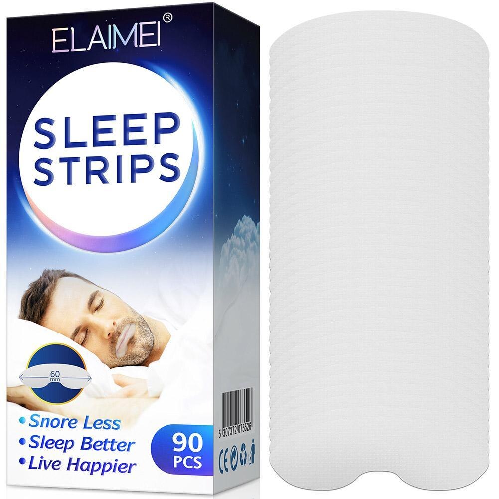 90Pcs Mond Tape Slaap Strip Voor Slapen Minder Mond Ademen Tape Te Verbeteren Slaap Mond Stickers Voor Snurken Lip tape