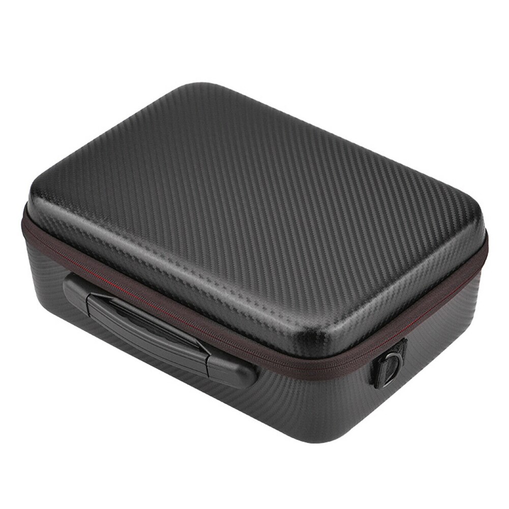 Reizen Drone Afstandsbediening Opbergtas Draagtas Harde Eva Draagbare Oplader Batterij Grote Capaciteit Voor Dji Mavic Air 2: PU Leather