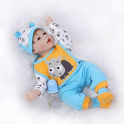 de 22 pulgadas, ropa Reborn para niños, ropa para niños, traje para bebés de 55 cm, muñeca para niños, de cumpleaños y Navidad: Naranja