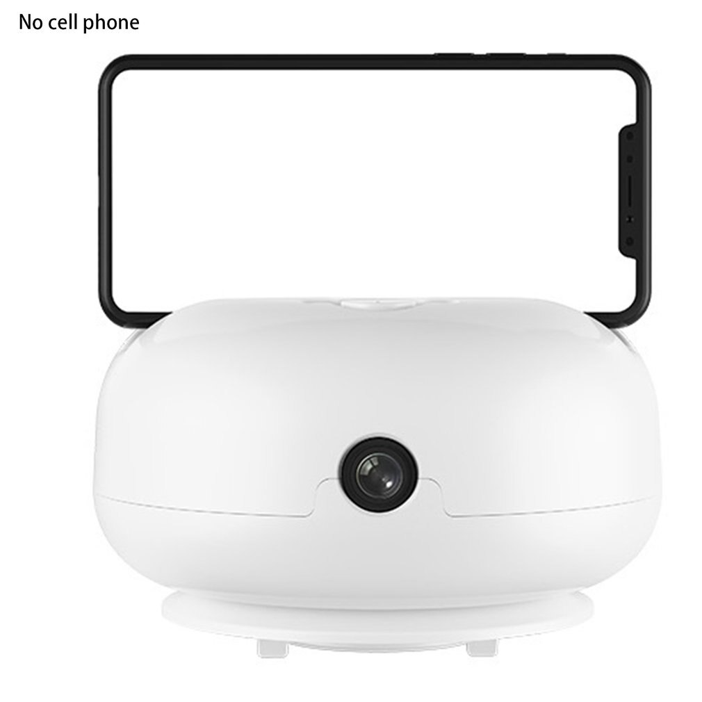 360-gradi Intelligente di Follow-up Ptz Viso Inseguimento di Oggetto di Riconoscimento Intelligente In Tempo Reale Ptz Supporto Del Telefono Mobile Con Lunghi la Durata della batteria: Black