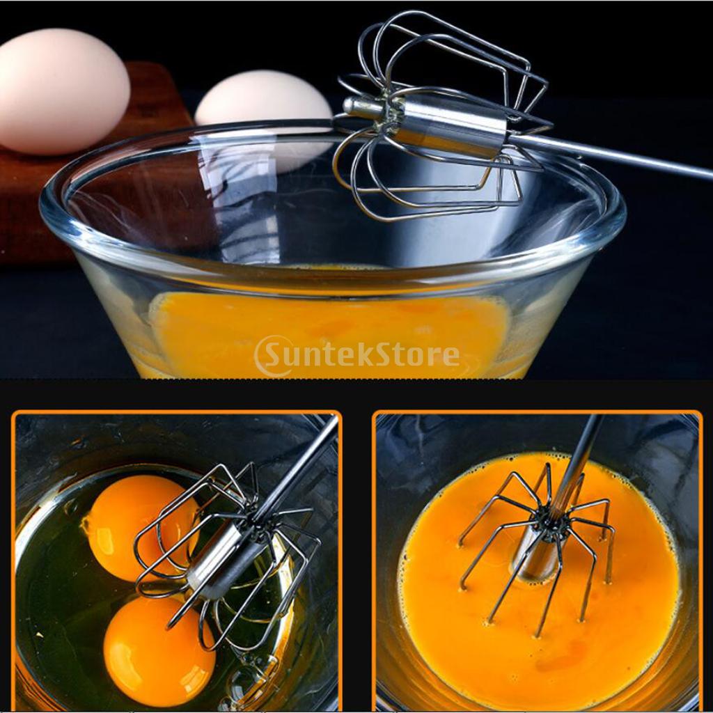 Manual ovo spin batedor para cozinha bolo de leite ferramenta versátil utensílio