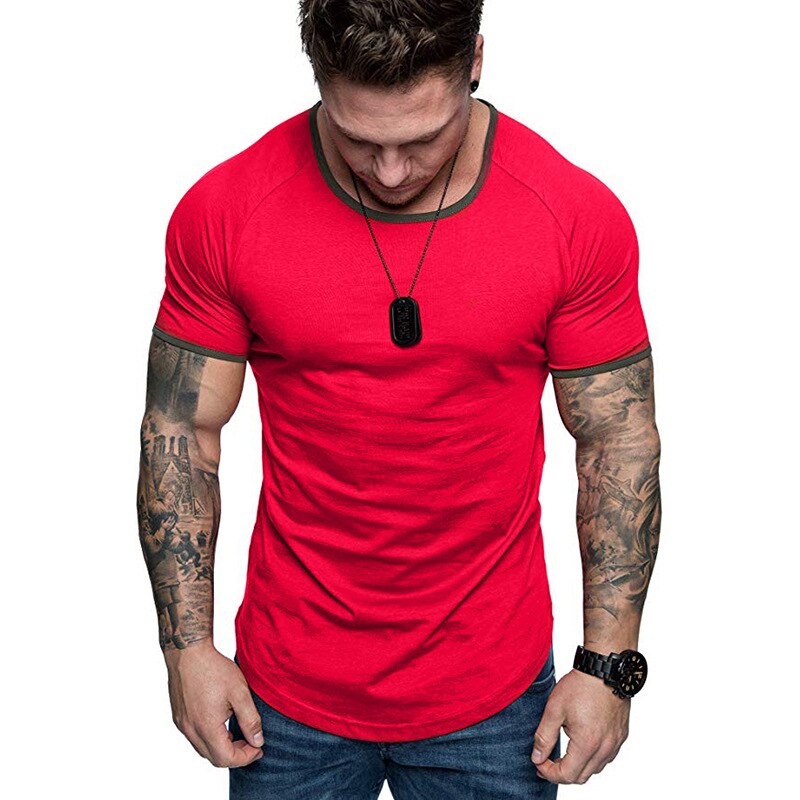 NOVEDAD DE VERANO ropa gimnasios apretado camiseta mens fitness camiseta homme gimnasios t camisa de los hombres fitness camisetas tops