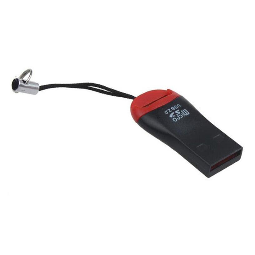 Draagbare hoge snelheid usb 2.0 mini micro sd t-flash tf  m2 geheugenkaartlezer