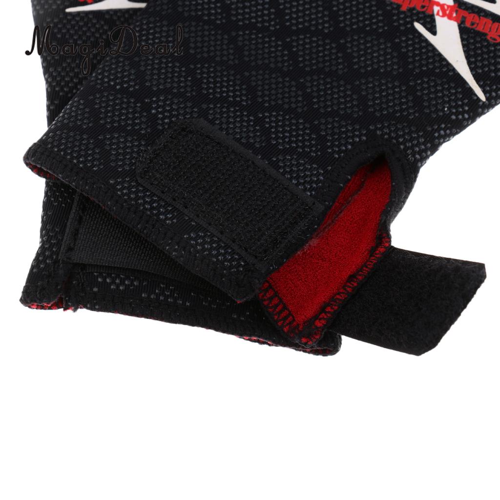 Magideal macio esportes aquáticos mergulho snorkeling surf wetsuit luvas sem dedos s/m/l para caiaque rafting barco canoa acce