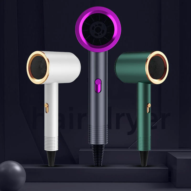 Secador de cabelo de alta qualidade e baixo preço frete grátis disponível em ue, eua, reino unido plugues 110v ~ 240v tensão escova de cabelo elétrica de segurança