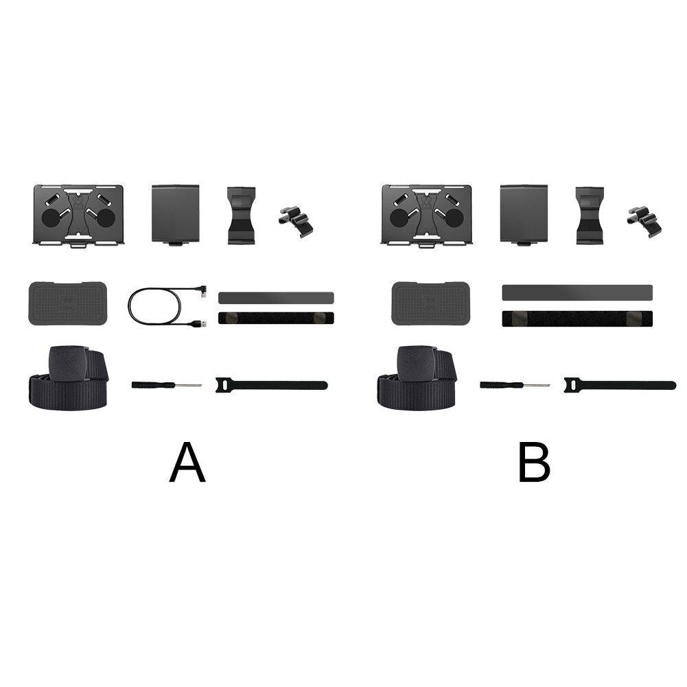 Accesorios VR con pegatina mágica para auriculares, correa duradera, soporte Powerbank, soporte de fijación portátil, multifunción para Oculus Quest 2