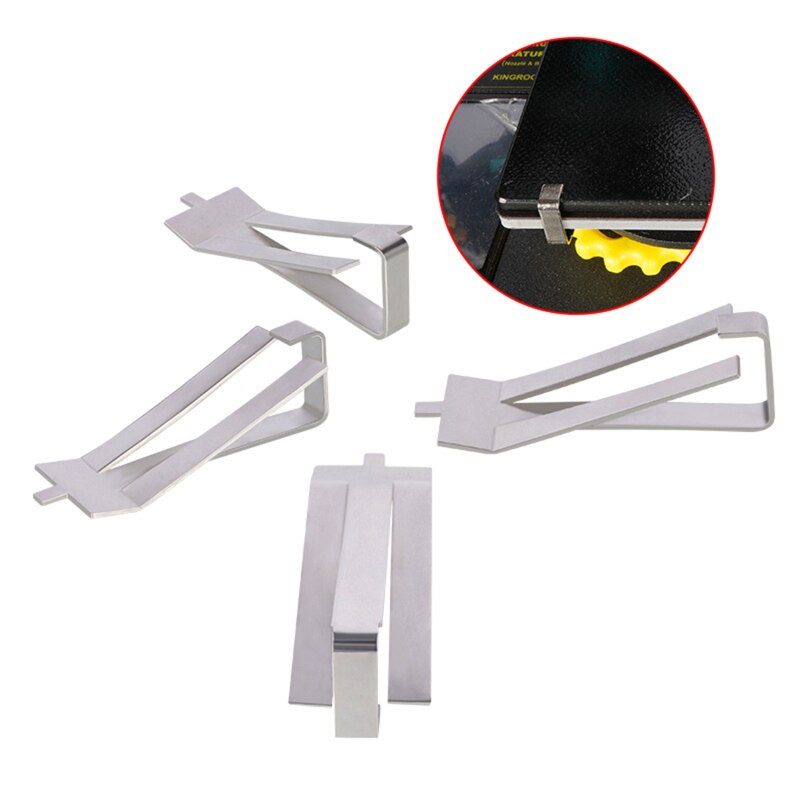 4/8Pcs Rvs 3D Printer Onderdelen Van Glas Verwarmde Bed Clip Clamp Bed Klem Voor Gebouw Platform retainer