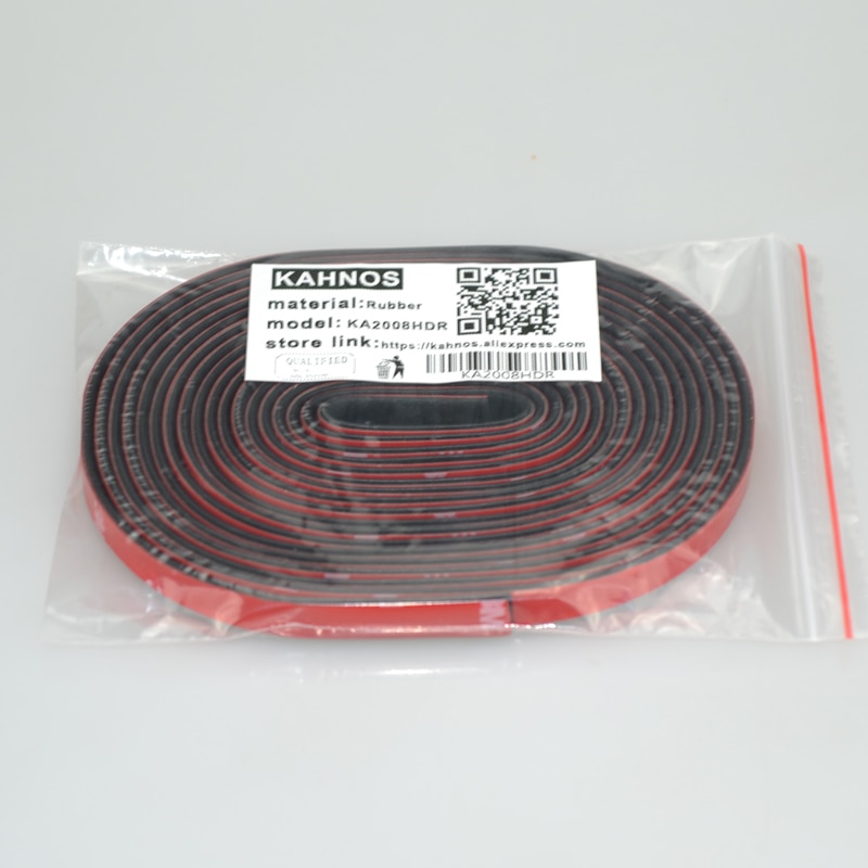 KAHNOS Finestrino della macchina Sigillante in Gomma Tetto Apribile Finestra Triangolare Sigillato Strisce di Tenuta ordinare per auto Anteriore Del Veicolo Parabrezza Posteriore 3M