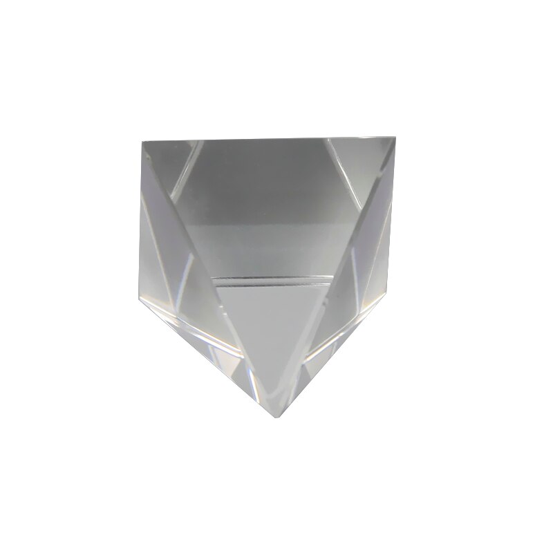 Egyptiske pyramider glas optisk prisme 50mm krystal fotografering trekant lys guide videnskab boligindretning undervisning