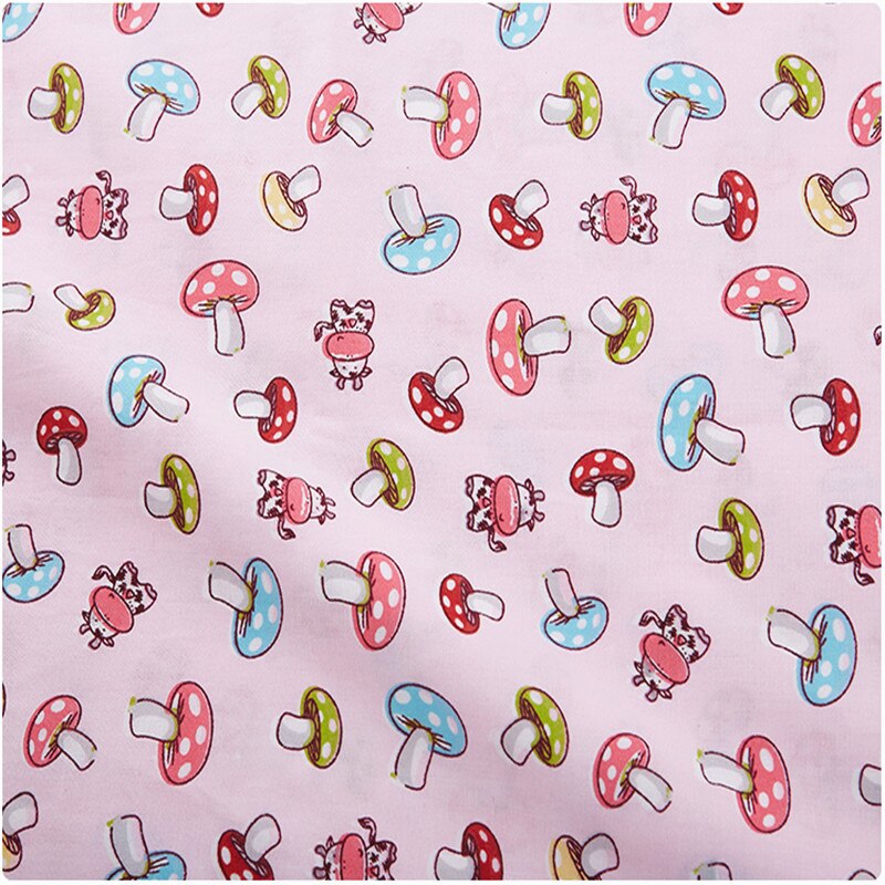 7pcs/Lot 40*50cm Cartoon Series 100% cotton fabric patchwork fabric Bundle tilda fabric for sewing Diy cloth
