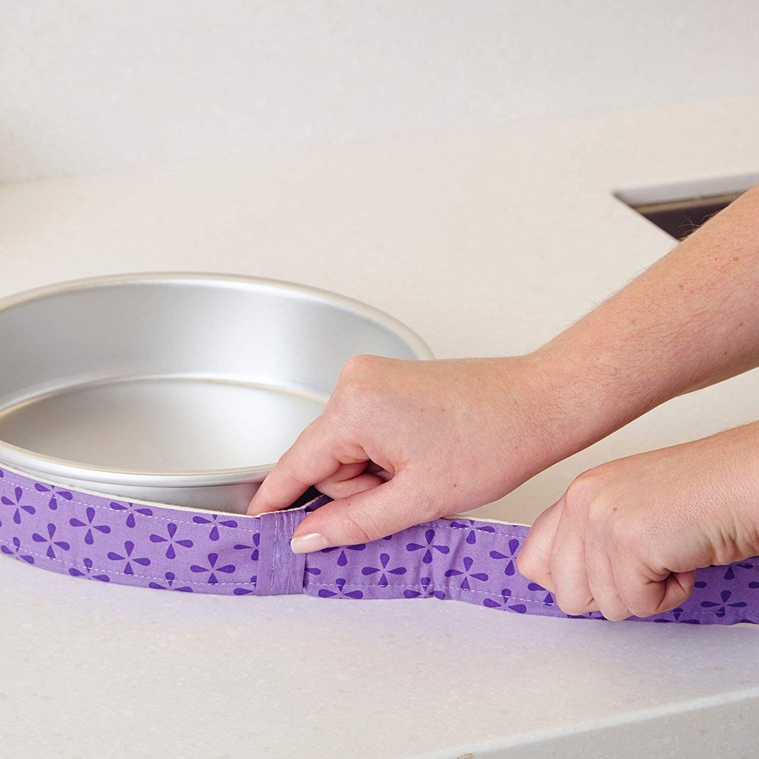 Tiras de cocina para pasteles, cinta para hornear, nivel húmedo, hoja para hornear, tela de banda protectora, herramienta de decoración