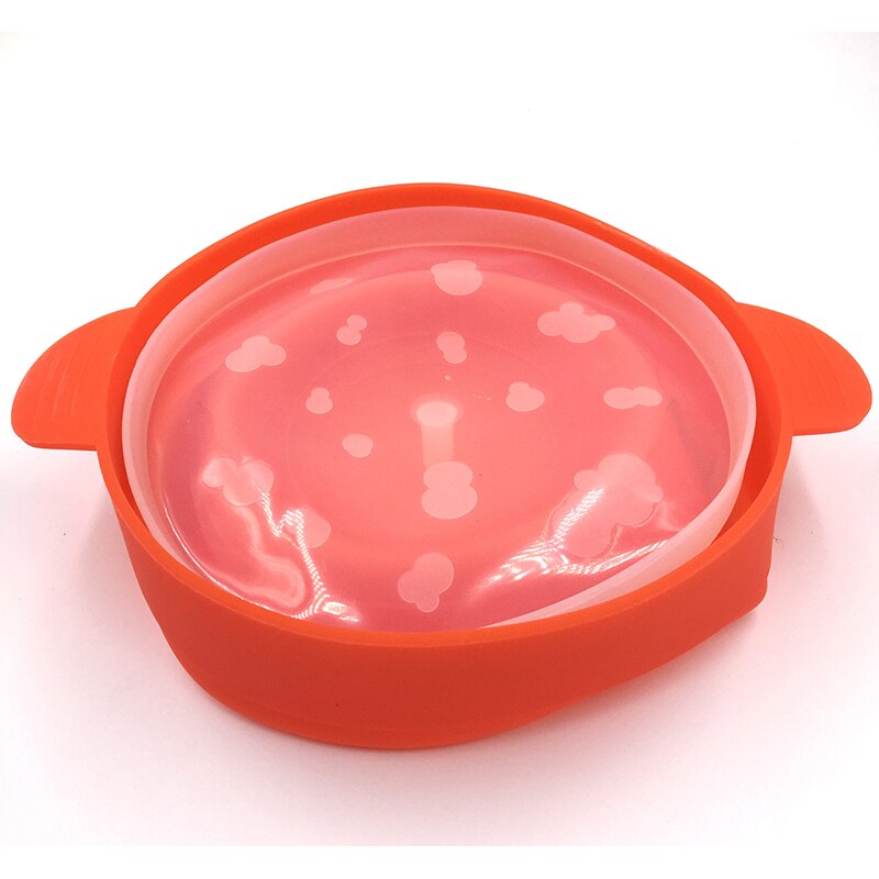 Cubo de palomitas de maíz único, Cubo de palomitas de silicona plegable para microondas, resistente a altas temperaturas, grande con tapa, cuenco