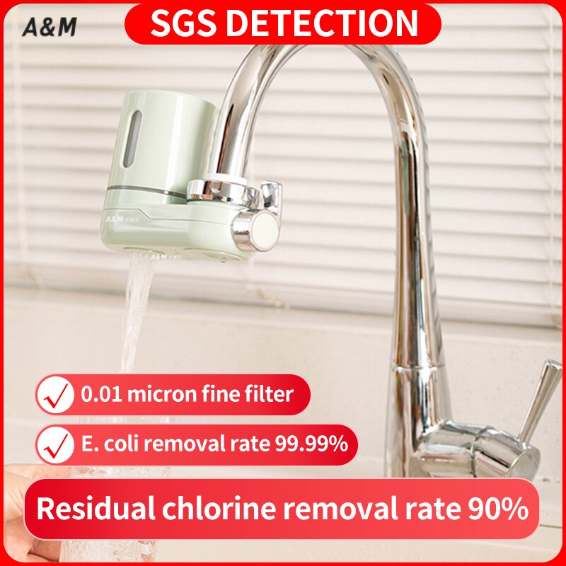 Aquamelon Kraan Waterzuiveraar Filter Schoon Keuken Kraan Chloor E. Coli Verwijdering Ultrafiltratie Water Filter Tap Drink