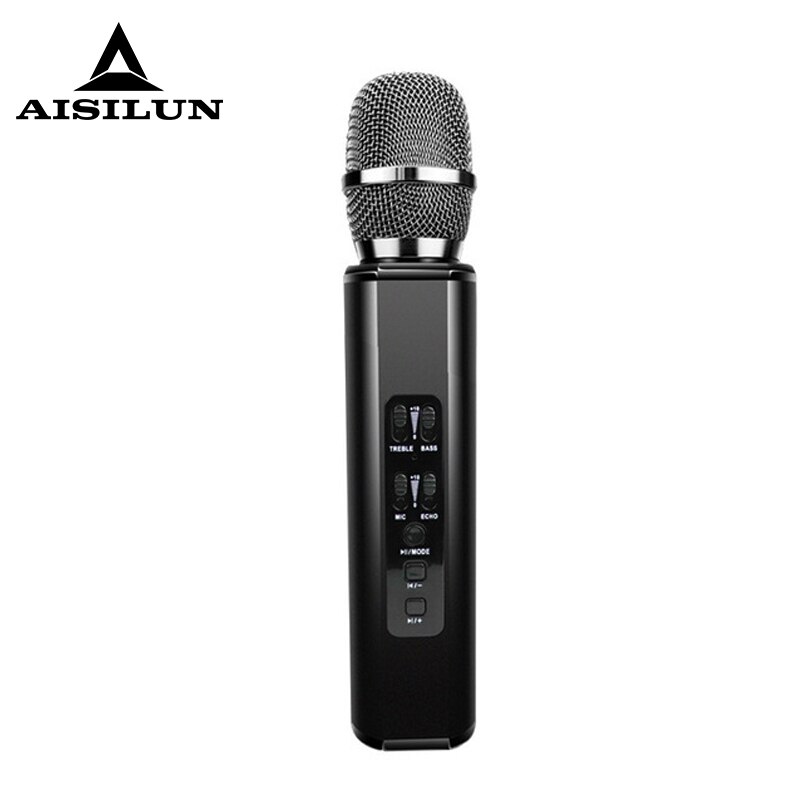 Wireless Bluetooth Karaoke Microphone Speaker KTV Music Player Singing Recorder Handheld Condenser Mic Singing