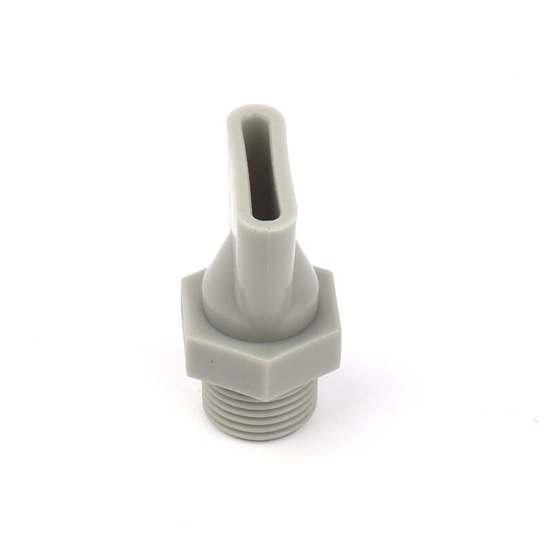 1pc 1/4,3/8,1/2,3/4 Inch Duckbill Sprinkler Male Thread Garden Irrigation Nozzle Industrial Agriculture Flat Nozzle