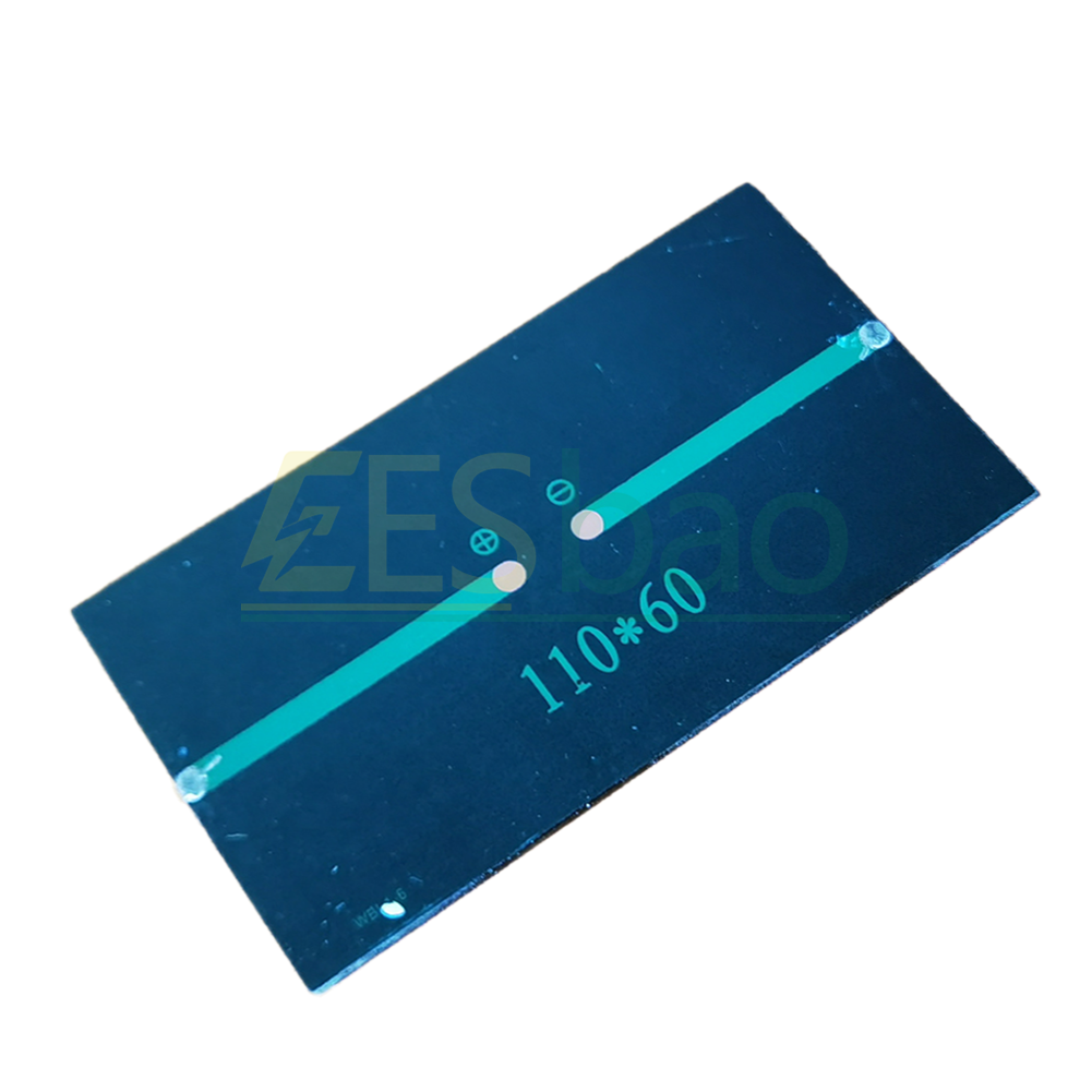 Zonnepaneel 6V 100MA 1W Mini Zonnestelsel DIY Voor Batterij Mobiele Telefoon Opladers Draagbare Zonnecel