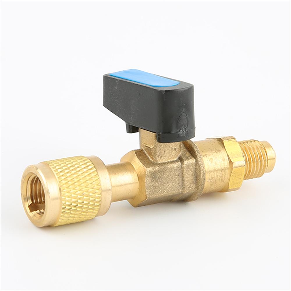 Air Conditioning Liquid And Refrigerant Ball Valve R410R22 Fluoride Ball Valve Suppress Fluoride Control Valve Safety Valve