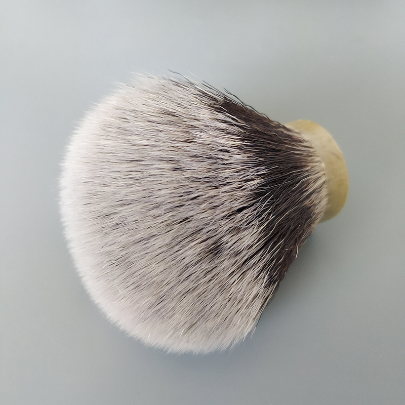 Dscosmetic SHD G7 synthetic hair shaving brush knots with good backbone soft tip for shaving brush