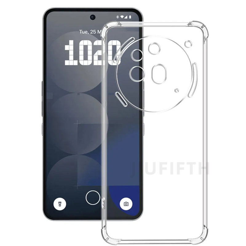 Für nichts Telefon 3A Profi fallen Silikon Weiche Klare Telefon Fällen Telefon3A 3APro Funda transparent Stoßfest Airbag Abdeckung funda Capa
