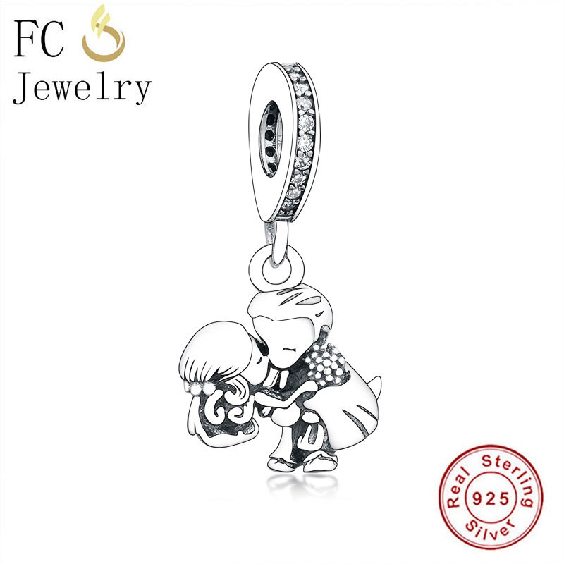 FC Monili Adatti Originale di Marca del Braccialetto di Fascino 925 di Pelliccia D'argento Mamma Del Cuore di Amore Del Cane Zampa Zircone Bead Per Fare Delle Donne berloque 2020: FC1502