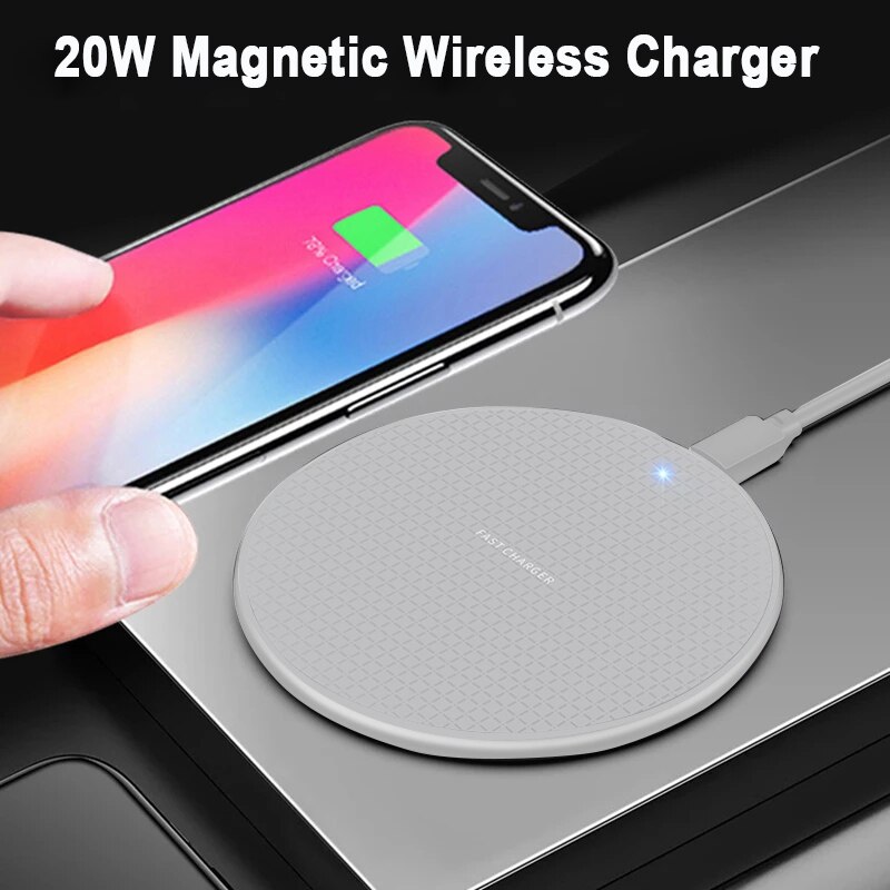 20W Wireless Charger For iPhone 12 11 Pro MAX mini Fast Wireless Charging For iPhone