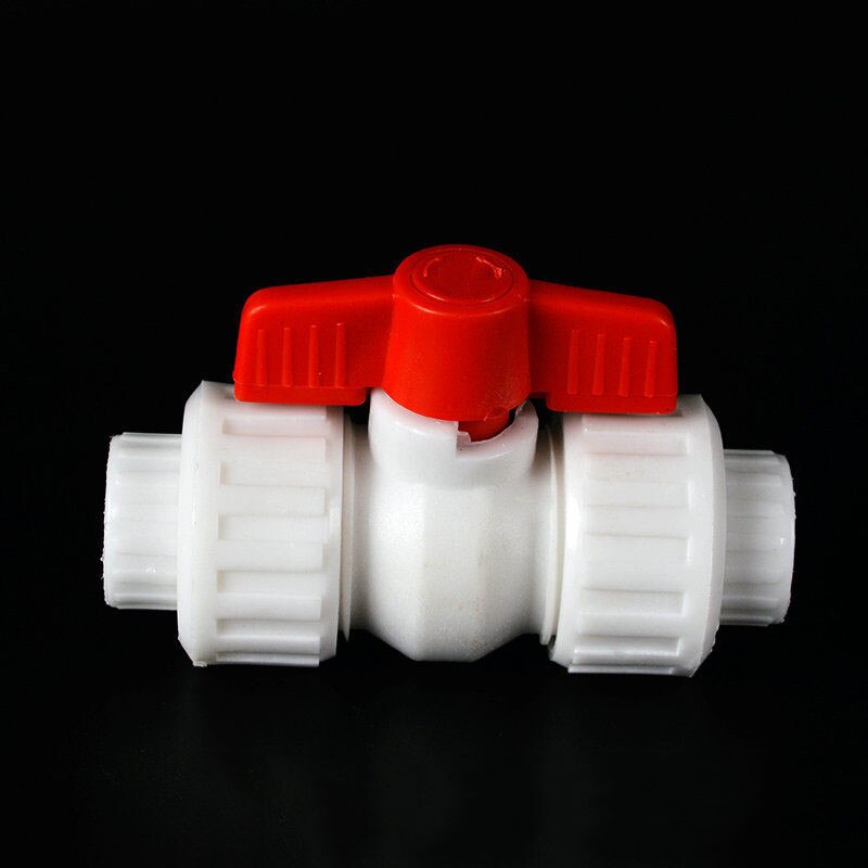 PVC Valve Connector All plastic switch Double live ball valve Agriculture Garden Irrigation Water Pipe Fittings: Diameter 40mm
