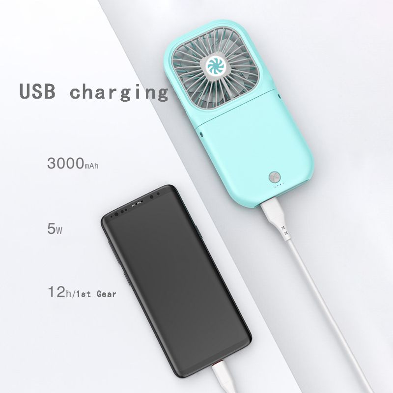 Oplaadbare Usb Mini Power Bank Flexibele Cooling Fan Met Switch Voor Notebook Laptop Powerbank Usb Oplader Powerbank