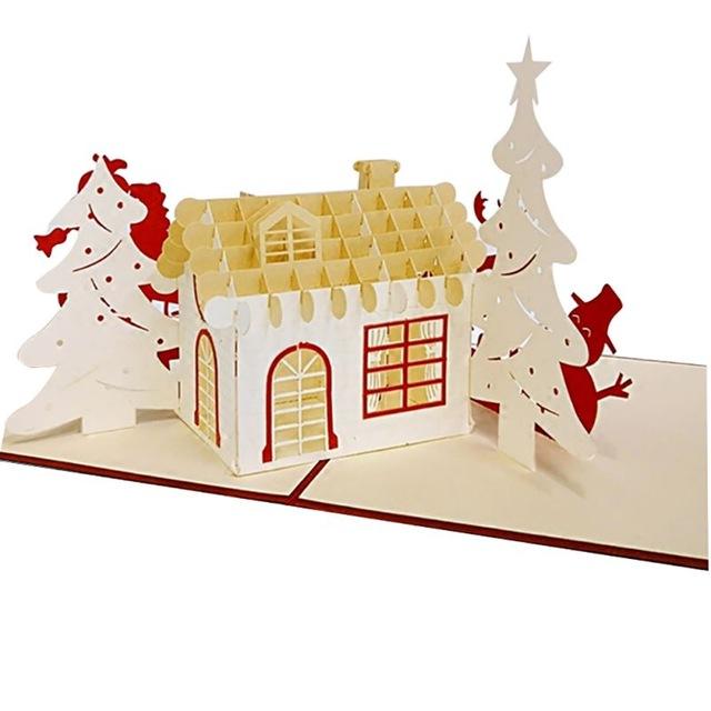 1 stücke Weihnachten Diy Nachricht Andenken Geburtstag Festival Hochzeit p84 Gruß Karte: 9