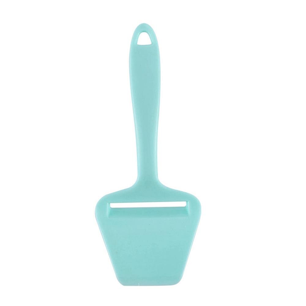 Cortador de jamón de queso, cortadora de plástico para cocina, pastel para hornear, herramienta para rebanar patatas, útil para la cocina del hogar: Verde claro