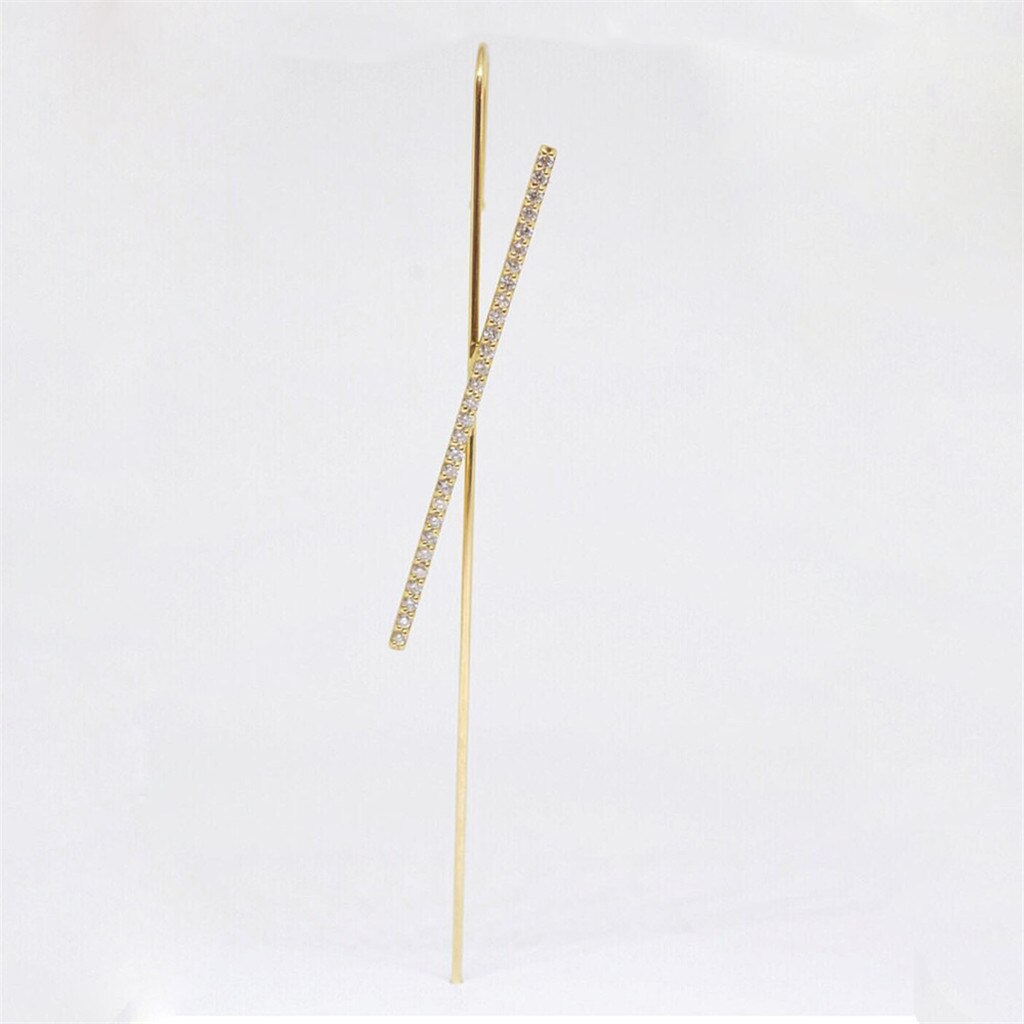 dell'orecchio dell'involucro cingolato Orecchini del Gancio Più Stili Elegante Geometrica Orecchini piercing Orecchino di Strada Popolare anca salto Dei Monili dell'orecchio: B