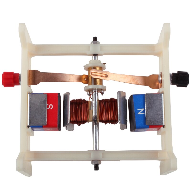 Jævnstrømsmotorer model elmotor eksperiment enhed skole fysik elektrisk elektromagnetisme eksperiment undervisning forsyning