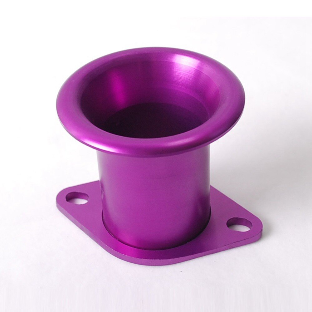 Lila svart aluminium turbo fläns turbo inlopp-bov botton tk-bov 1009