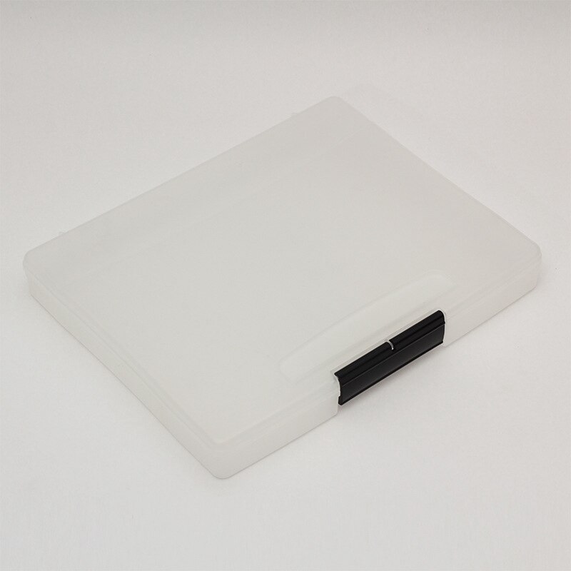 A4 Storage Box Portable Filing Products Plastic Document Paper Filing Case File School Office Supplies