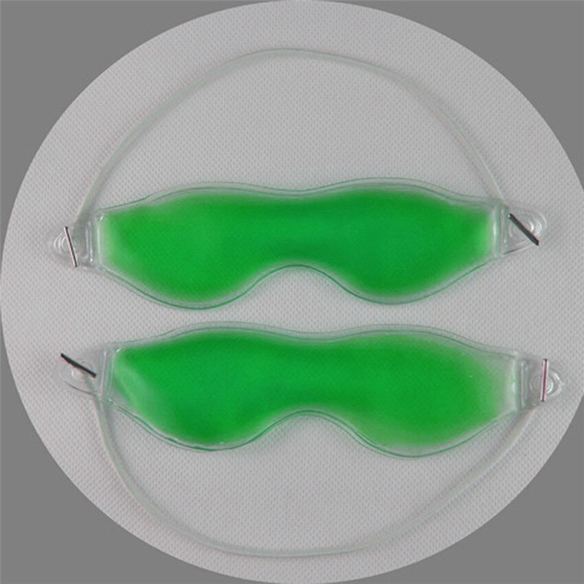 Gel Ice Cool Eye Mask Pack Warm Heat Soothing Tired Eyes Headache Patch eye care tools #0504 a A