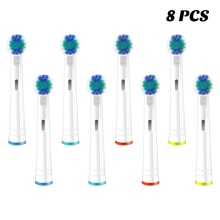 8x Electric Toothbrush Heads For Oral B Toothbrush Heads 3D Whitening Brush Heads Sensitive Brush Heads Soft Bristles