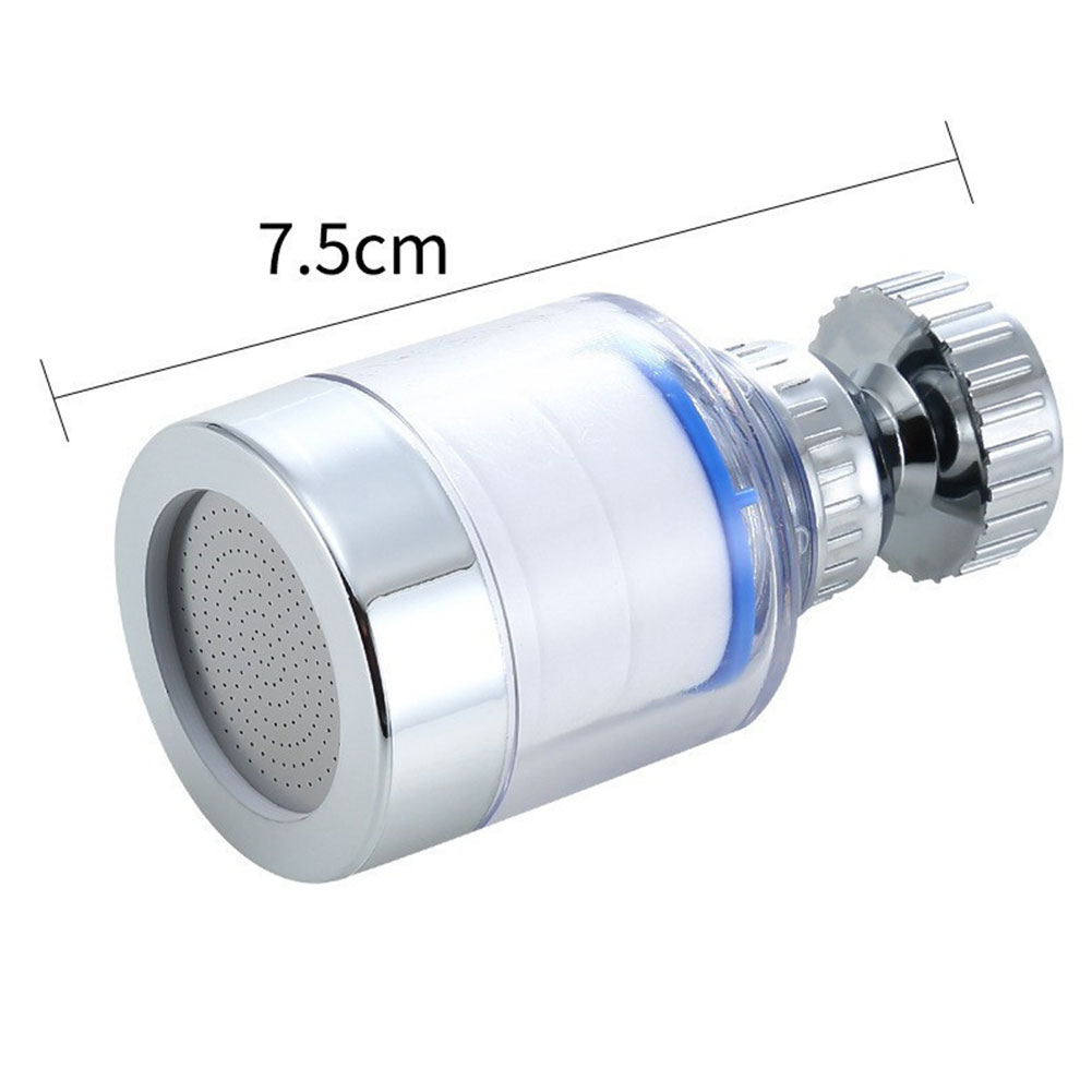 Filtro de agua para grifo, filtros de salpicaduras giratorios de 360 grados, elimina el cloro, metales pesados, cabezal de ducha filtrado, purificador de baño, 2-40 Uds.